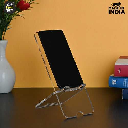 Portable Mobile Stand With Charging Slot | Mobile Accessories | Desk Decor