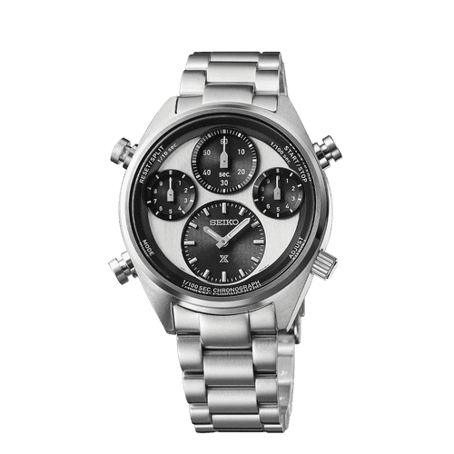 Prospex Panda One Hundredth of a Second Speedtimer Solar Chronograph - SFJ001P1