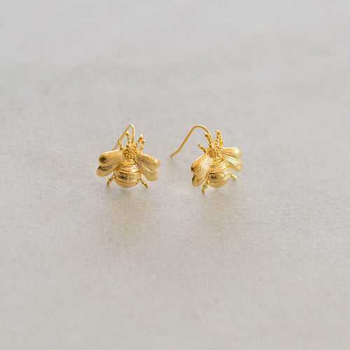 Wasp Gold Earring
