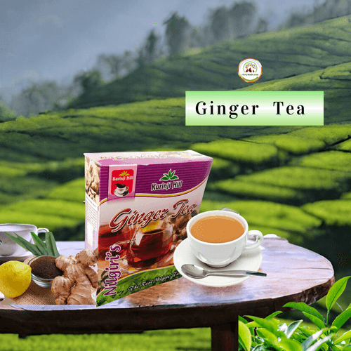 Organic Ginger Chai - Ooty Tea Factory's Finest Blend for Health and Flavor-sukku tea-ginger chai