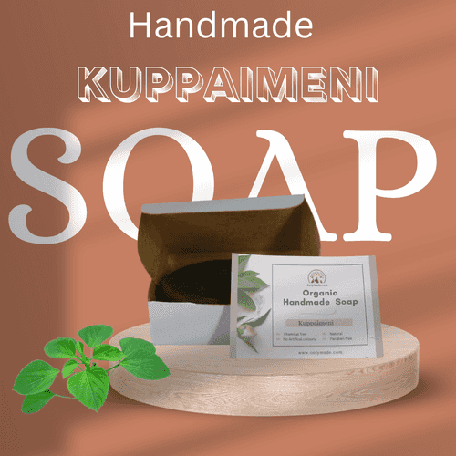 Kuppaimeni Natural Handmade Soap - Pure Organic Bliss for Your Skin