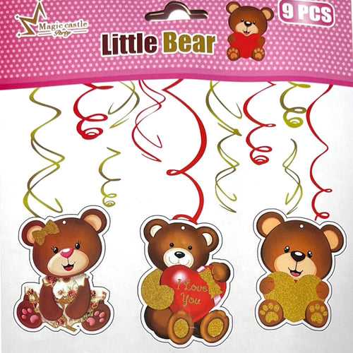 Character Theme Hanging Swirls - Little Bear