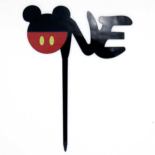 Mickey Mouse ONE Cake Topper