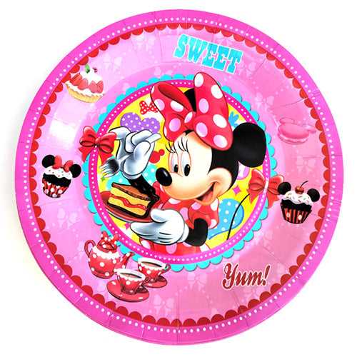 Minnie Mouse Theme Plate