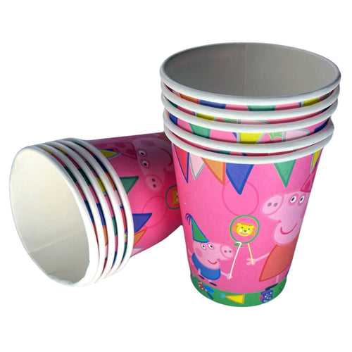 Peppa Pig Theme Cups