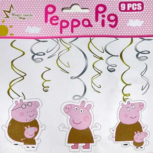Character Theme Hanging Swirls - Peppa Pig