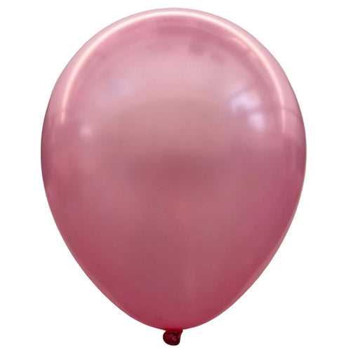 12" Metallic Pearl Latex Balloons [25 pcs pack] - Light Pink