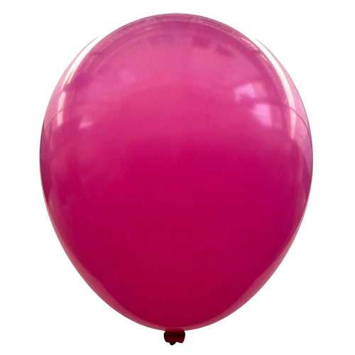 12" Macaron Latex Pastel Balloons [25 pcs pack] - Ruby