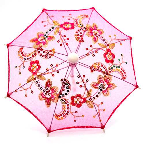 Handmade Embroidery Decorative Wedding Umbrella