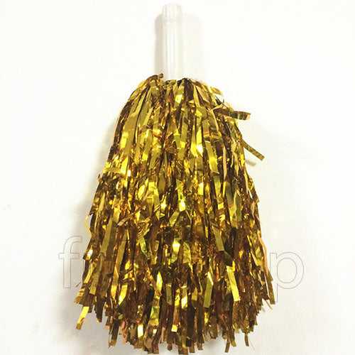 Cheerleader Pom Poms Golden