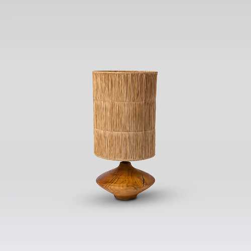Table Lamp Loom — Recycled teak wood