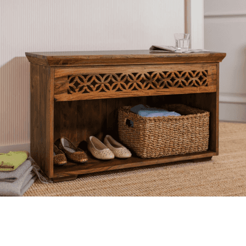 Shoe Rack  Wooden — Camellia Collection