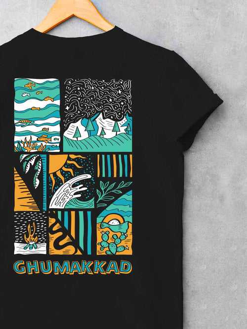 Ghumakkad | Backprint T shirt