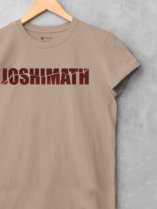 I Stand By Joshimath | Printed T shirt