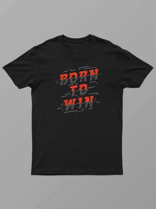 Born to Win | ACTION series | Graphic Sports T shirt for Men