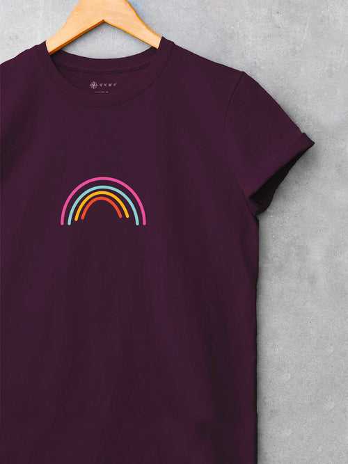 Rainbow | Printed T shirt