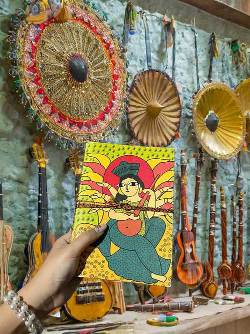 Saraswati | Handmade Travel Diary | A5 100 Pages