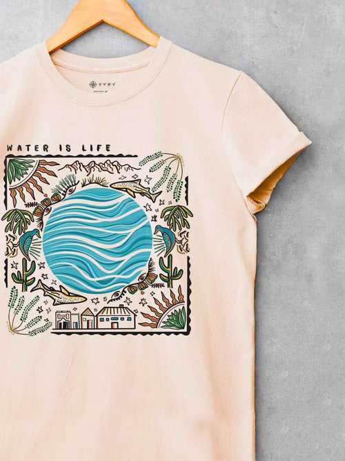 Water is Life | Printed T shirt