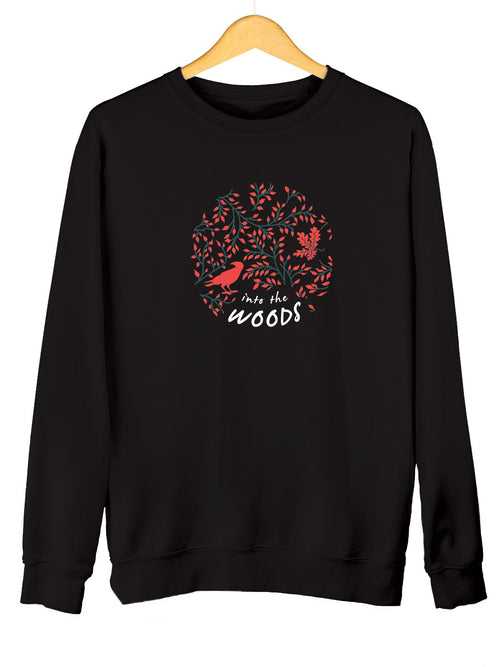 Into the woods | Printed Unisex Sweatshirt