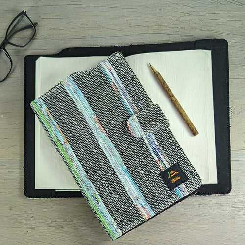 Upcycled Handwoven Executive Diary Cover (EDC0424-007) PS_W