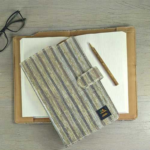 Upcycled Handwoven Executive Diary Cover (EDC0424-002) PS_W