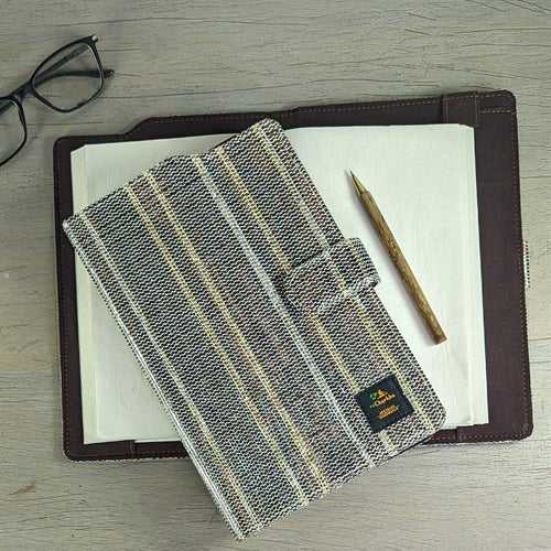 Upcycled Handwoven Executive Diary Cover (EDC0424-004) PS_W
