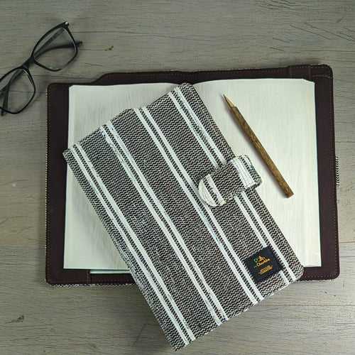 Upcycled Handwoven Executive Diary Cover (EDC0424-018) PS_W