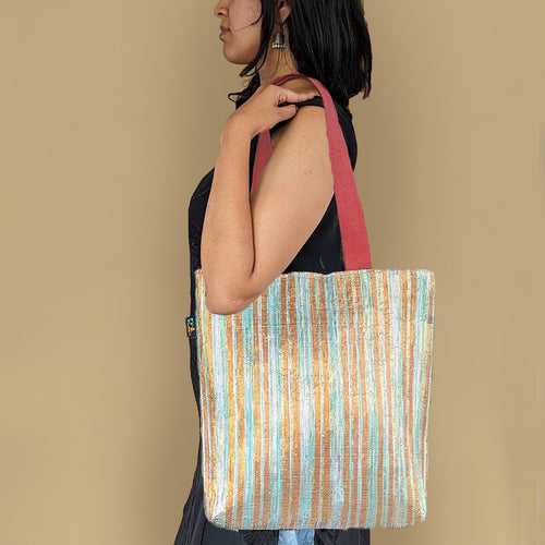 Upcycled Handwoven Shop N Go (SNG0524-007) PS_W