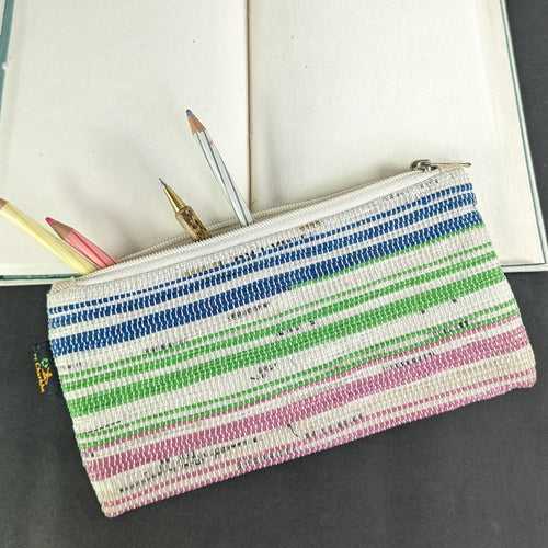 Upcycled Handwoven Pencil Pouch (PP0524-007) PS_W