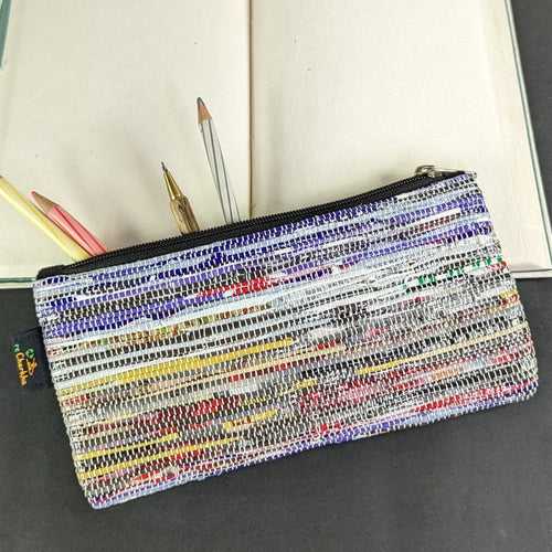 Upcycled Handwoven Pencil Pouch (PP0524-008) PS_W