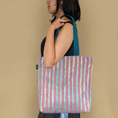 Upcycled Handwoven Shop N Go (SNG0524-008) PS_W