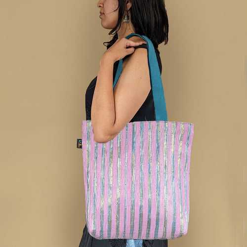 Upcycled Handwoven Shop N Go (SNG0524-009) PS_W