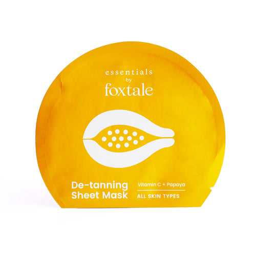 Foxtale Essentials Tan Removal Sheet Mask with Vitamin C