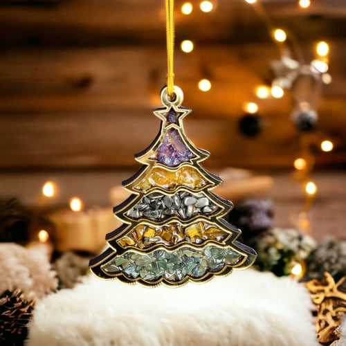 Gemstone Christmas Tree Hanging