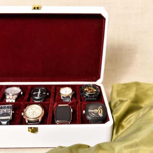 THE TIME BOX (PEARL -10 COMPARTMENTS)
