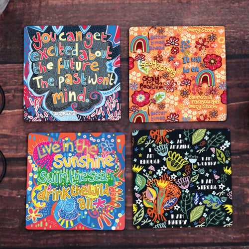 Affirmations Coasters - Be You!