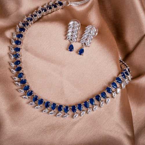 Veronica Blue Necklace Set