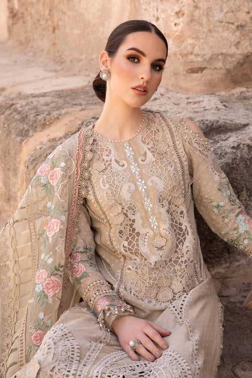 MARIA B Luxury Lawn Suits | 2024 | 10A