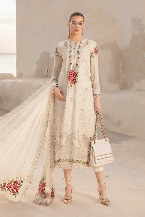 MARIA B Luxury Lawn Suits | 2024 | 12A