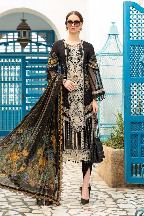 MARIA B Luxury Lawn Suits | 2024 | 15B