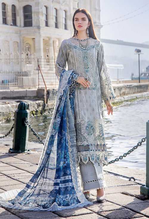 Adan's Libas Lawn Suits by Irha Zia | 2024 | 5554