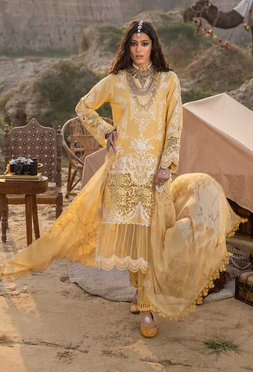 Adan's Libas Lawn Suits by Hafsah Zia | 2024 | D-5525