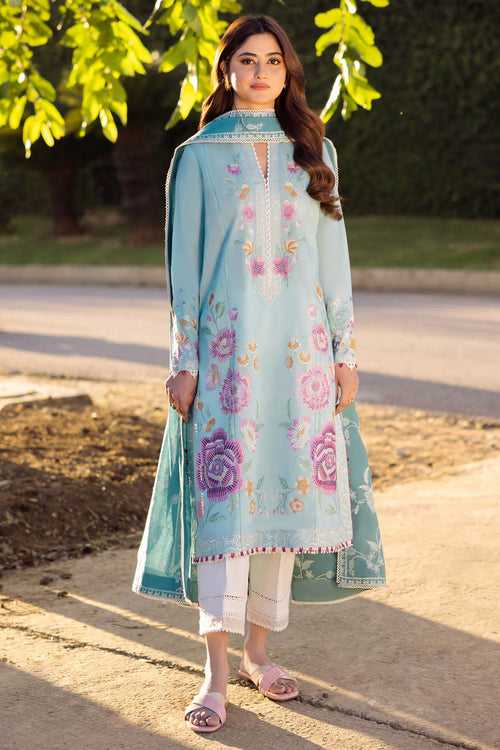 Zaha Lawn Suits | 2024 | ZL24-14 B