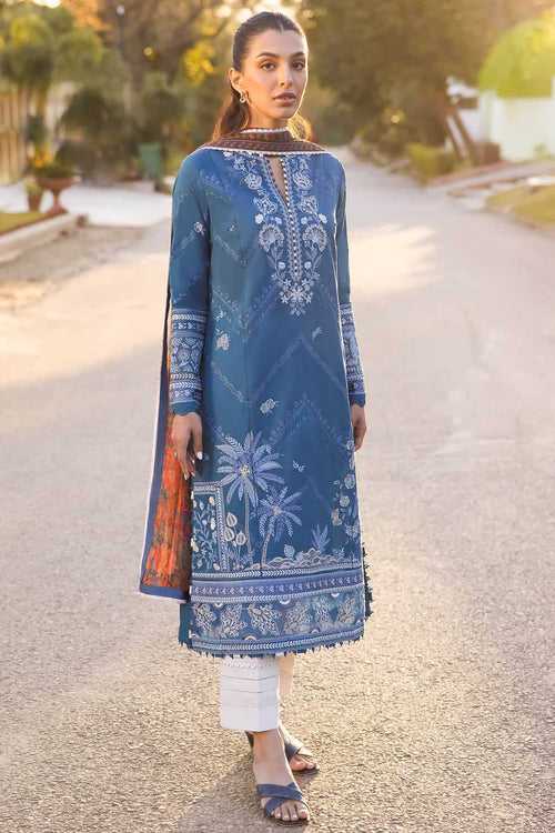 Zaha Lawn Suits | 2024 |  ZL24-5 B