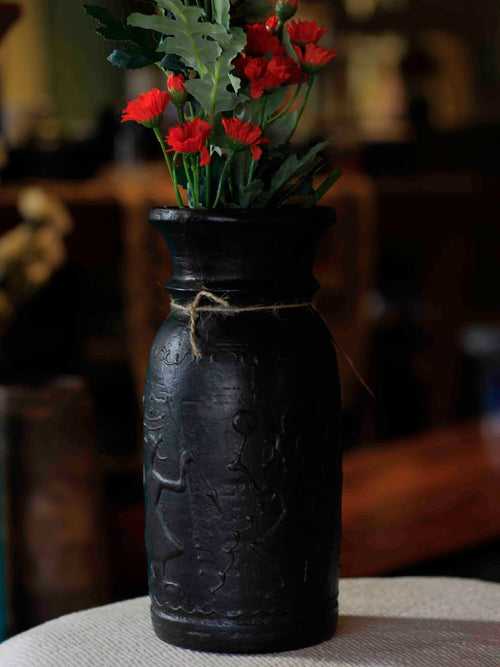 Antique Wooden Pot