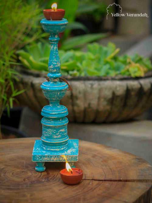 Wooden Candle Stand