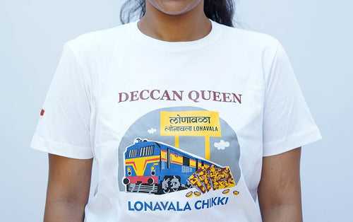 Deccan Queen | Lonavala Chikki | TShirt