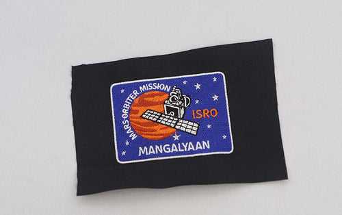 ISRO Mission Patch - Mangalyaan - Blue