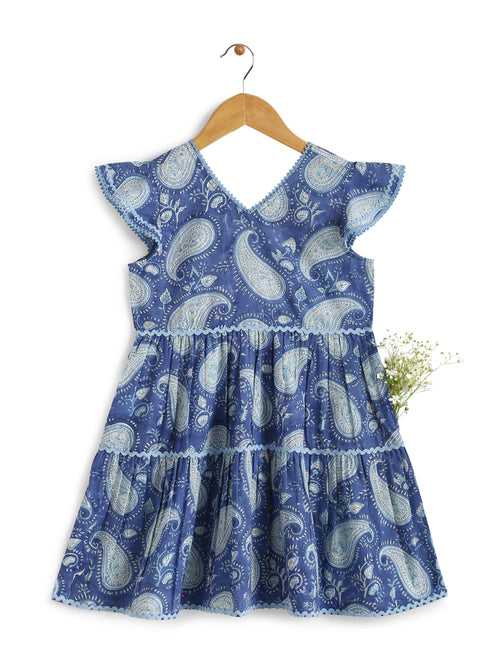 PAISLEY EVA KIDS DRESS WITH HAIRBAND