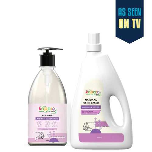 Combo | Natural Handwash | Lavender & Vetiver | 2500 ML